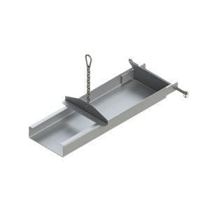 Aluminum ash tray with chain