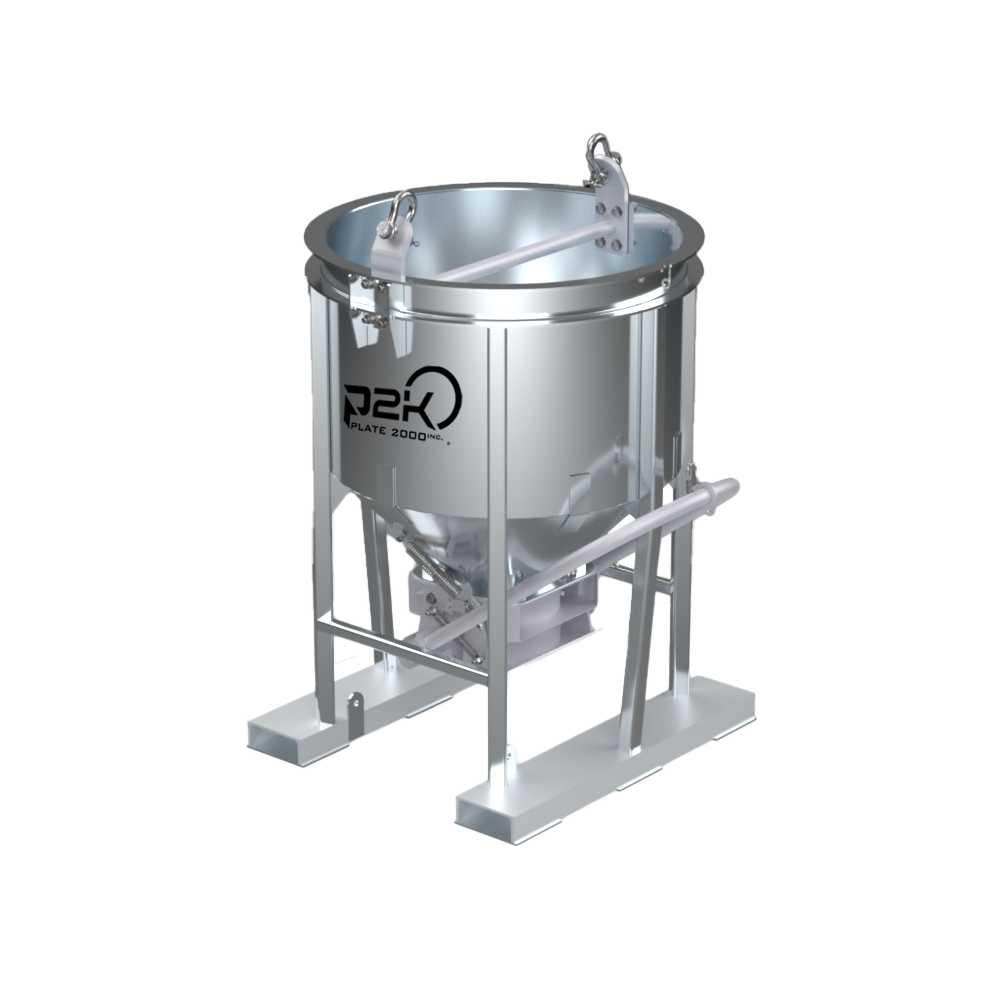 P2K-CBA-075 SMALL ALUMINUM BUCKET 3/4 CU.YD.