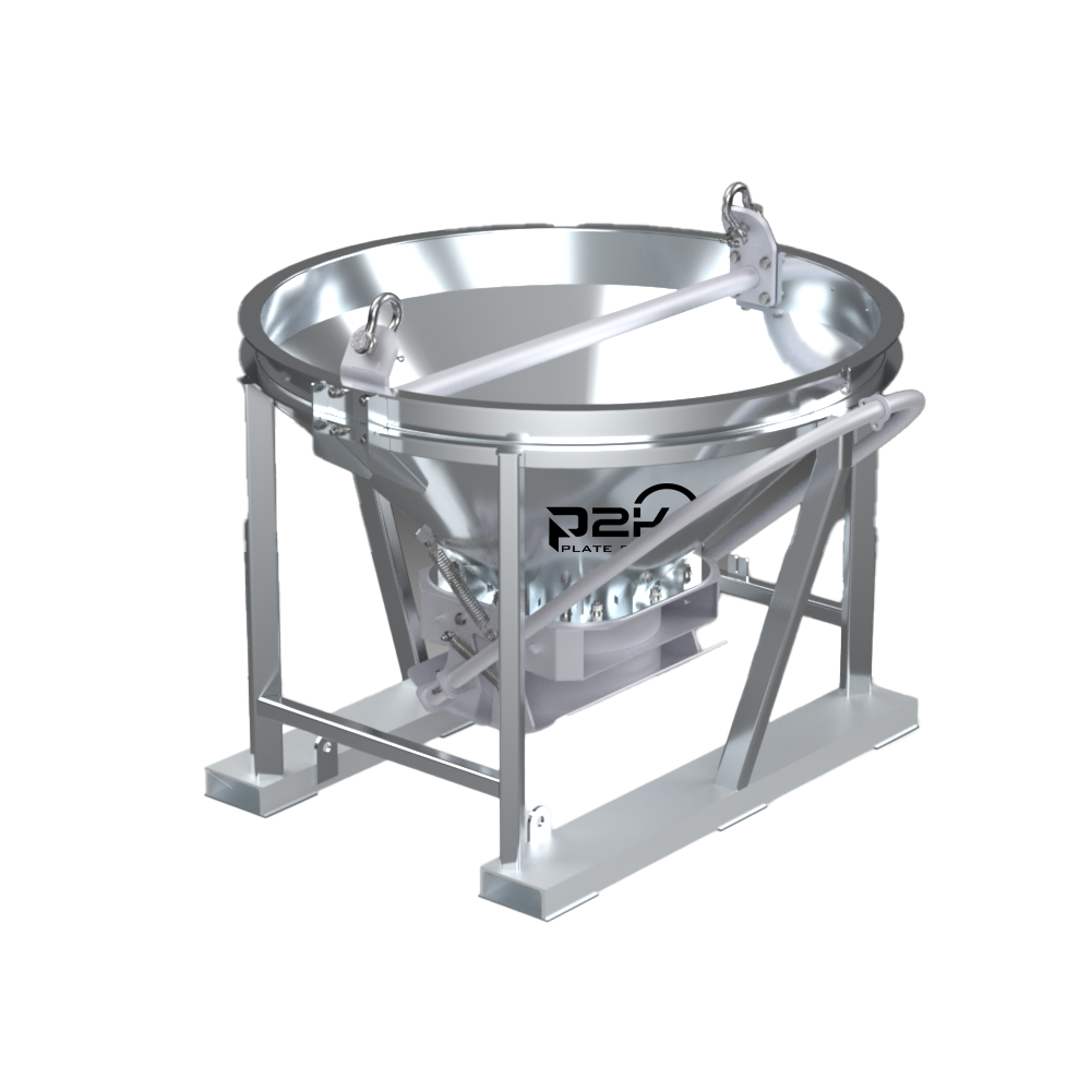 P2K-CBA-100 MEDIUM ALUMINUM BUCKET 1 CU.YD.