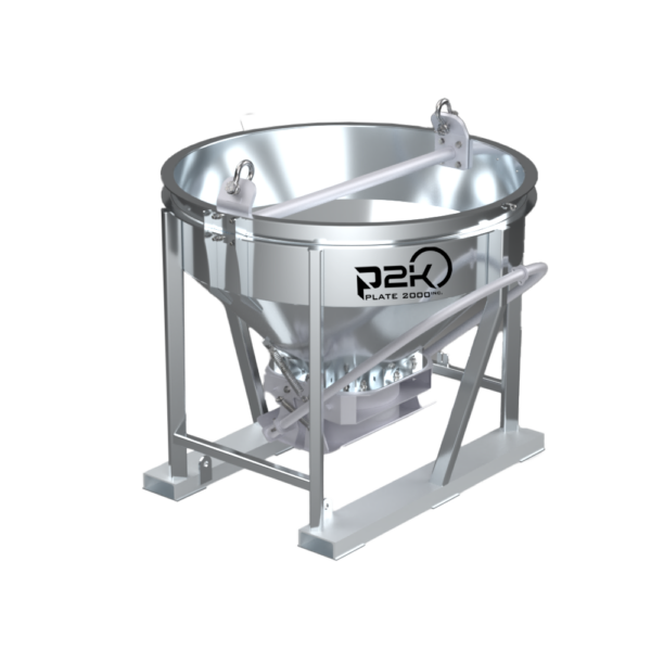 Plate 2000 - Steel Concrete Bucket - P2K-