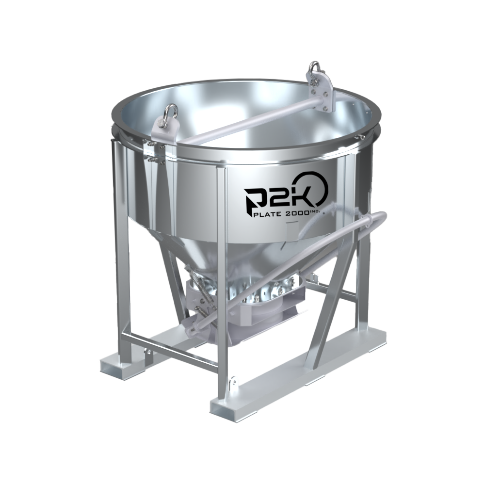 P2K-CBA-200 MEDIUM ALUMINUM BUCKET 2 CU.YD.