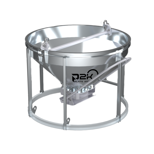 Plate 2000 - Steel Concrete Bucket -  P2K-CBA-300
