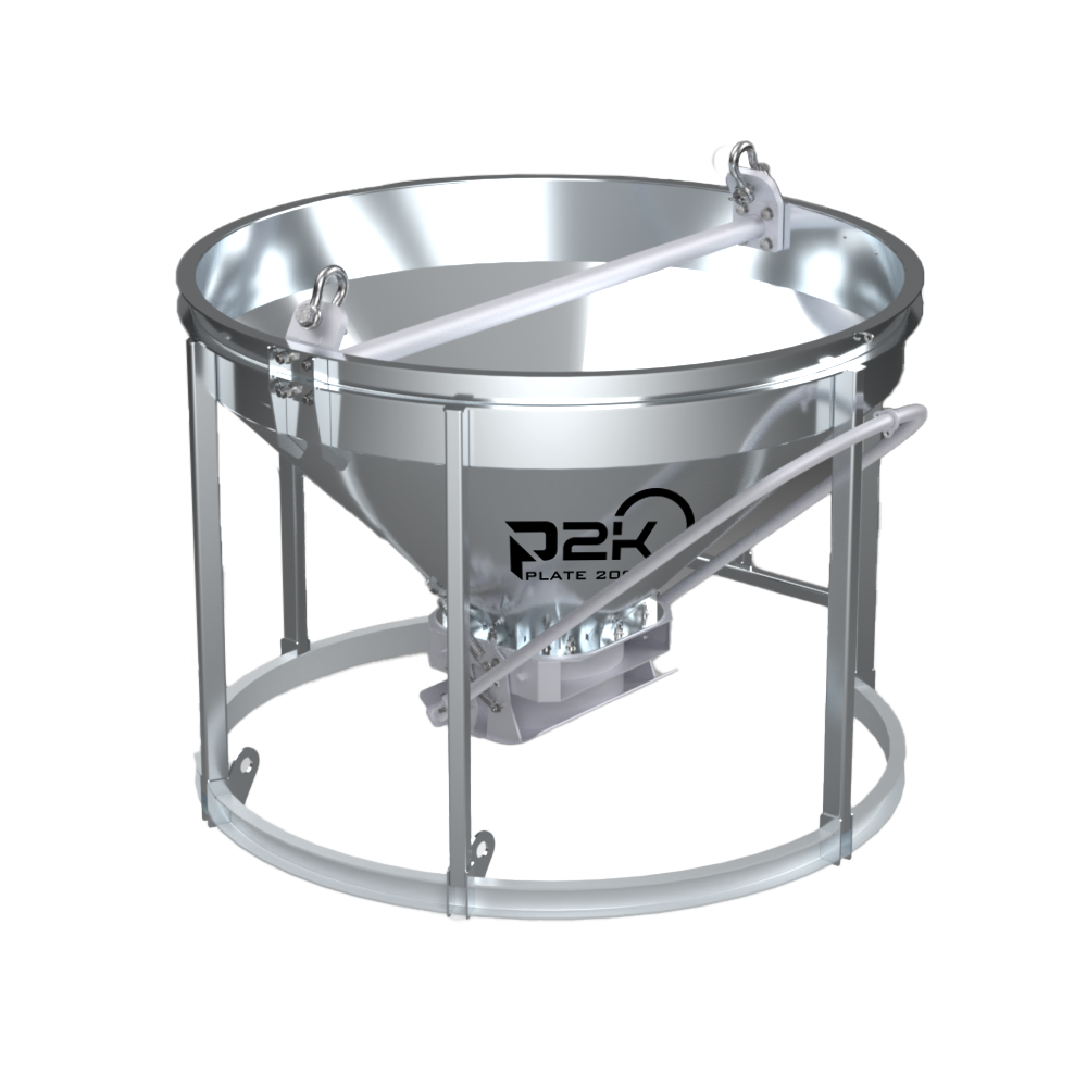 P2K-CBA-300 LARGE ALUMINUM BUCKET 3 CU.YD.
