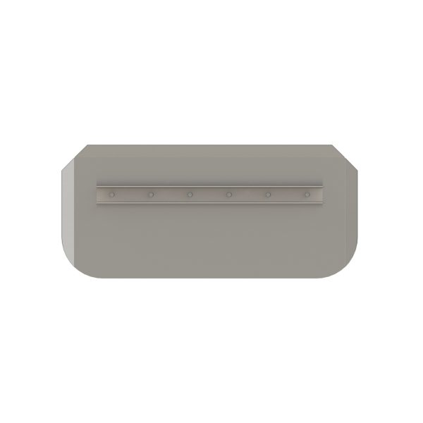 Quick connect combination with angle trowel blade