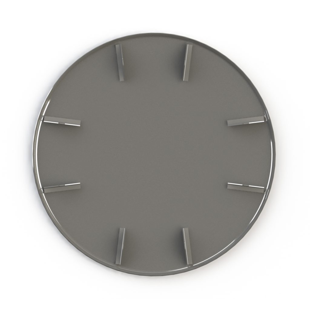 float pan super flat with safety bracket 36 inches 4 blades