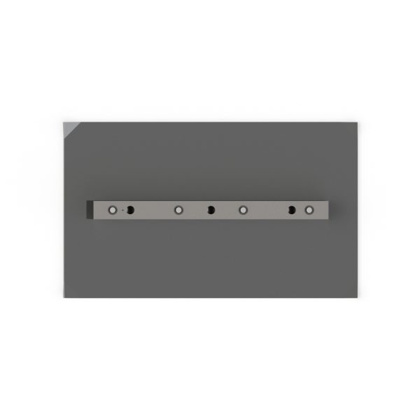 Edger steel blade