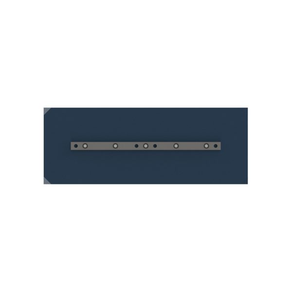 Blue Finish Steel Trowel Blade