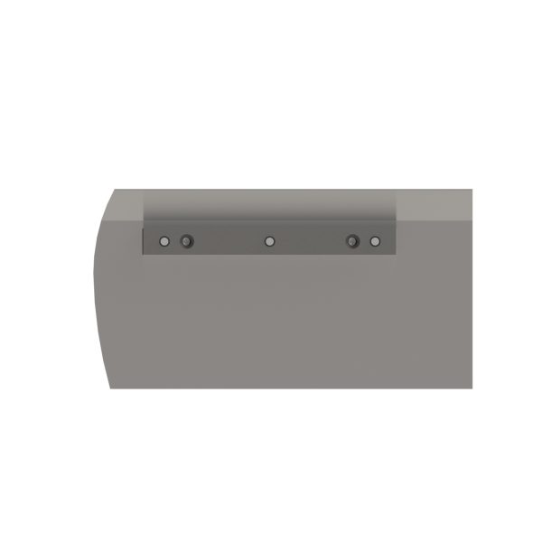 Edger steel blade