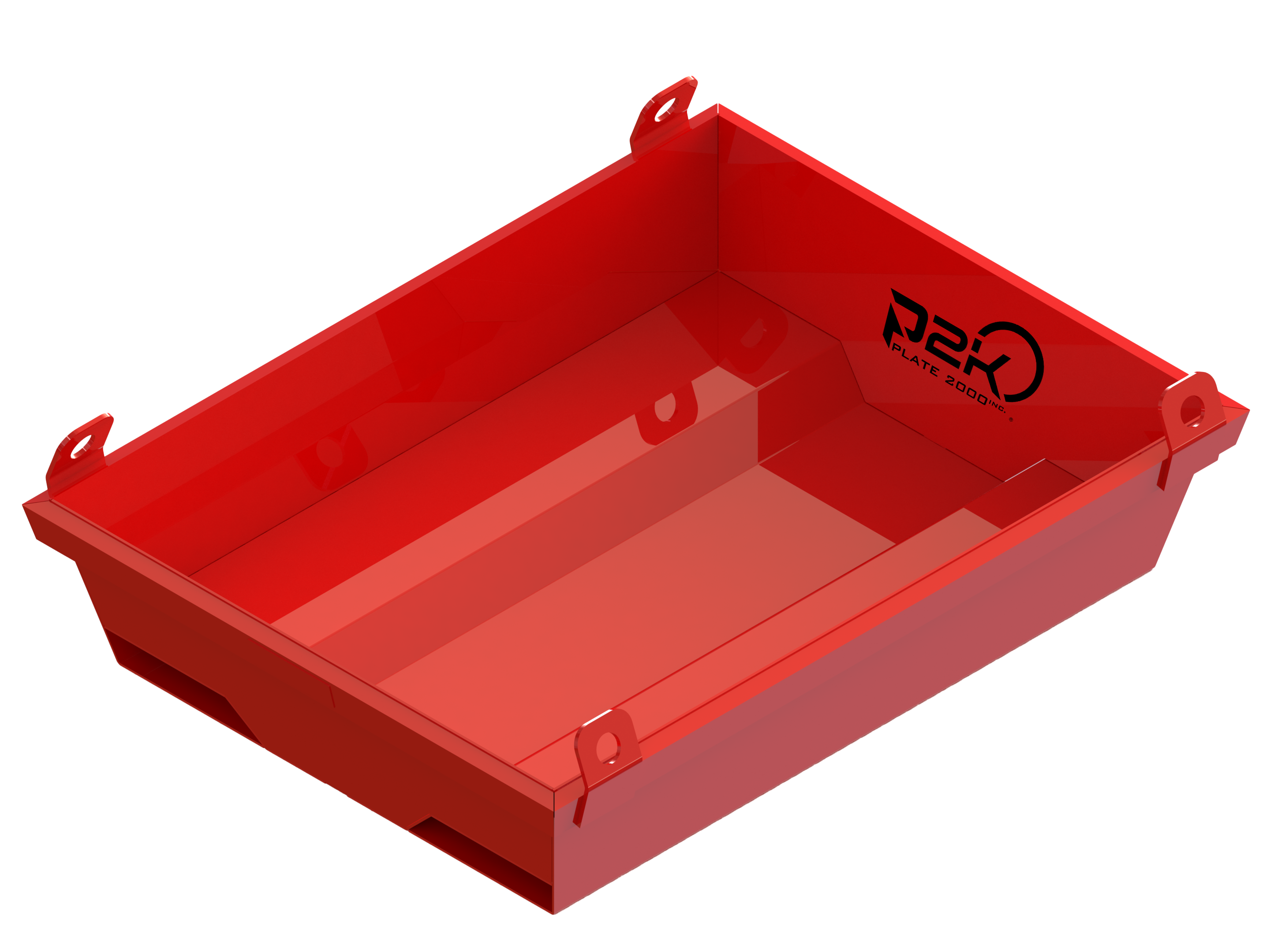 WOB68-52-14  BAC DE LAVAGE EN ACIER – 68″x52″x14″