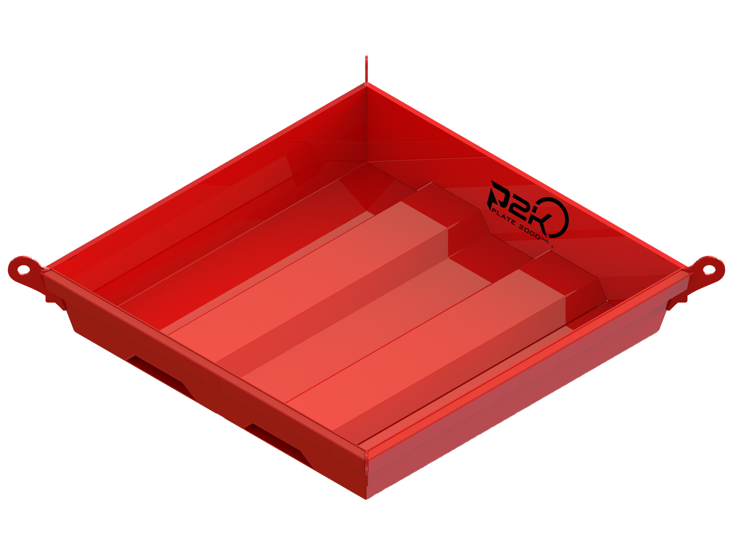 WOP84-84-14 I BAC DE LAVAGE EN ACIER – 84″X84″X14″