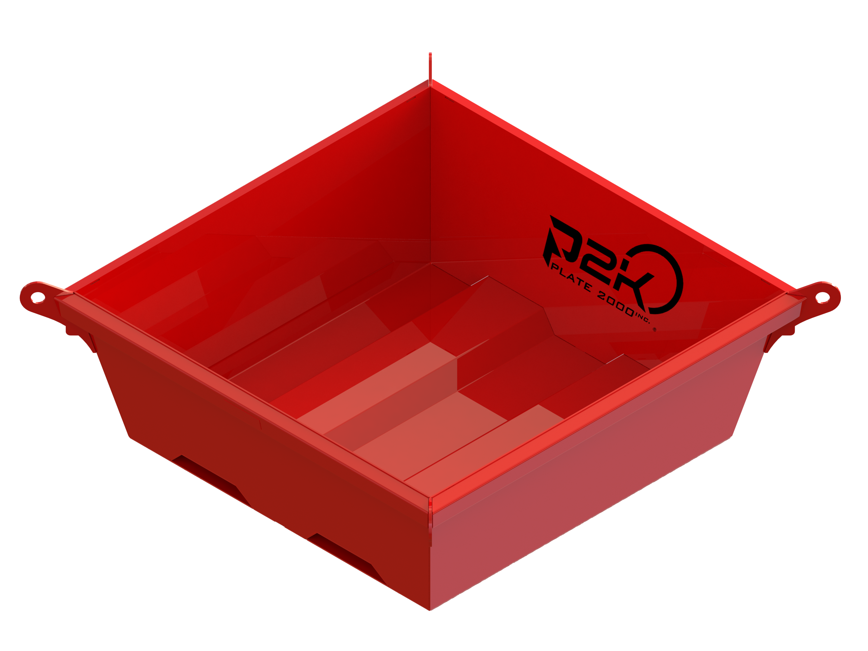 WOP84-84-28 I BAC DE LAVAGE EN ACIER – 84″X84″X28″