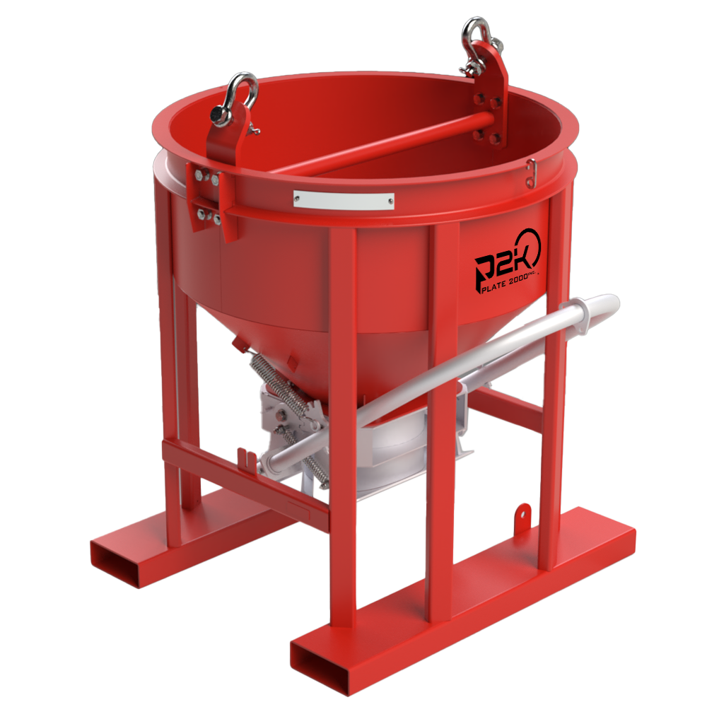 P2K-CBS-050 SMALL STEEL BUCKET 1/2 CU.YD.