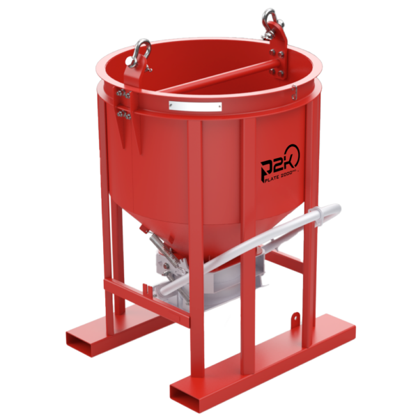 Plate 2000 - Steel Concrete Bucket -P2K-CBS-075