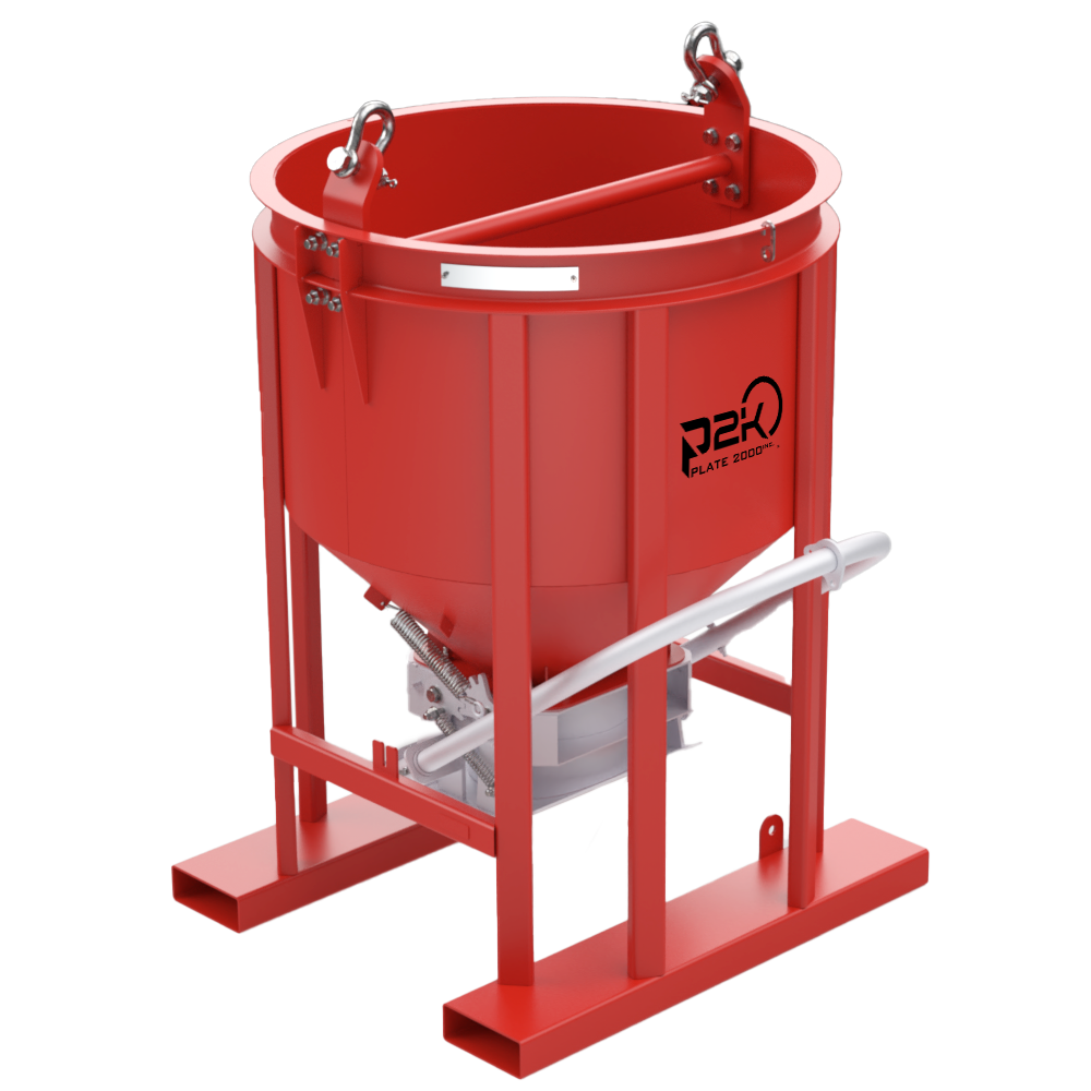 P2K-CBS-075 SMALL STEEL BUCKET 3/4 CU.YD.