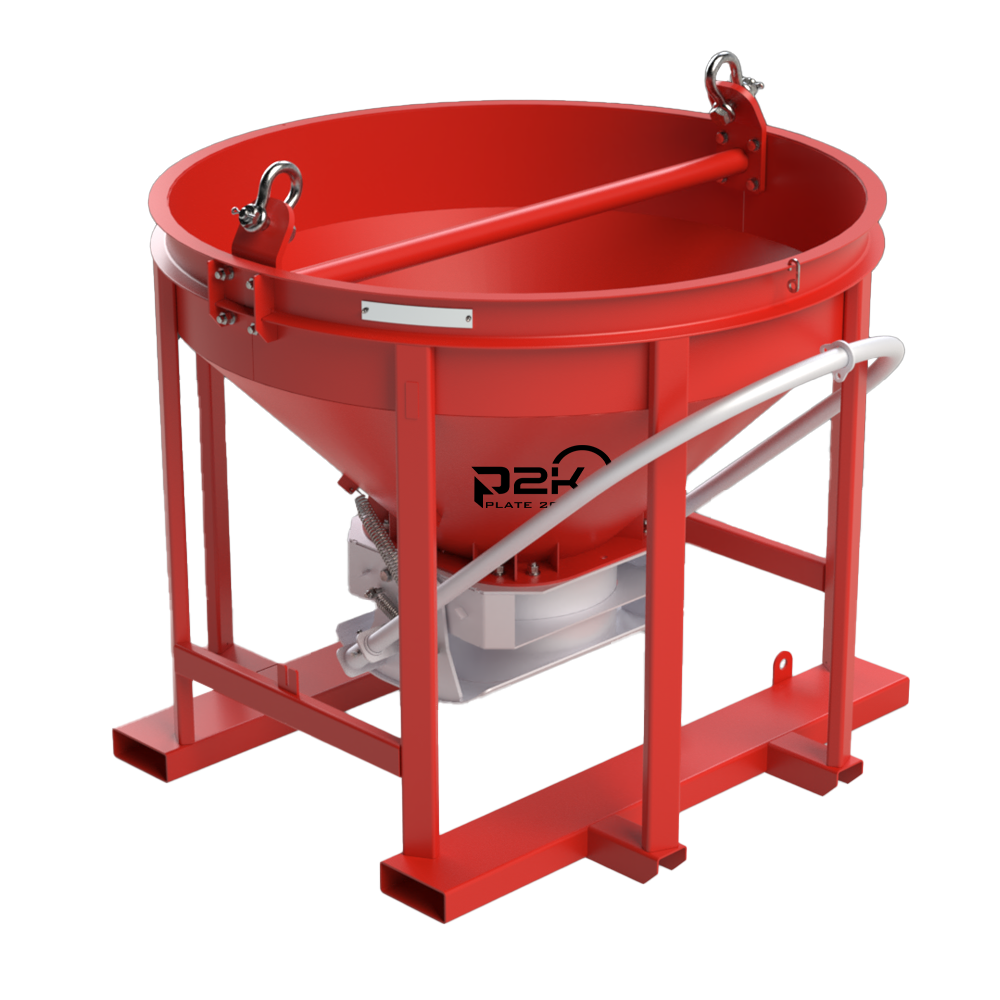 P2K-CBS-125 MEDIUM STEEL BUCKET 1 1/4 CU.YD.