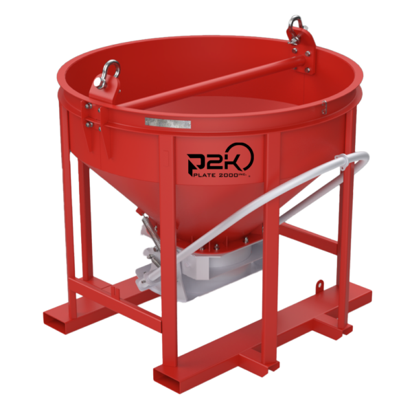 Plate 2000 - Steel Concrete Bucket - P2K-CBS-150