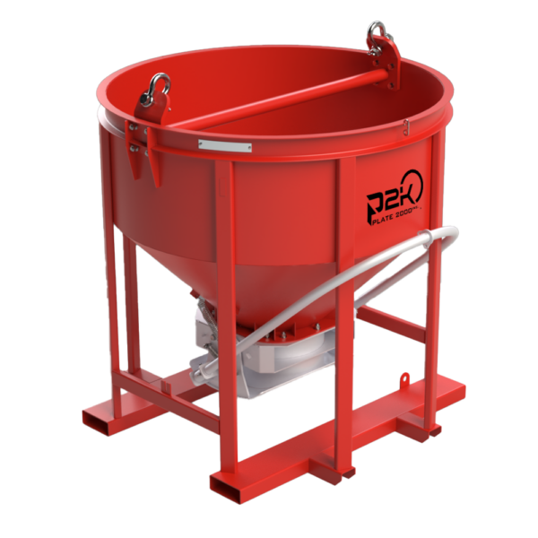 Plate 2000 - Steel Concrete Bucket - P2K-CBS-200