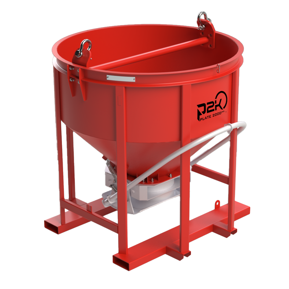P2K-CBS-200 MEDIUM STEEL BUCKET 2 CU.YD.