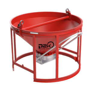 Plate 2000 - Steel Concrete Bucket - P2K-CBS-250