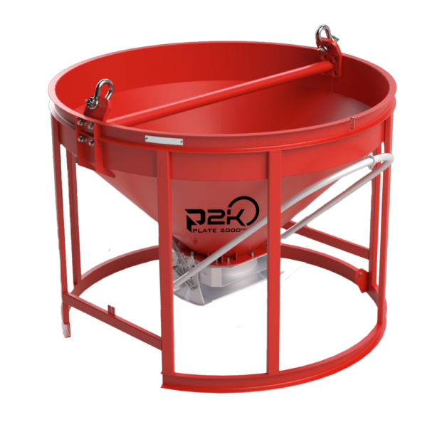 Plate 2000 - Steel Concrete Bucket - P2K-CBS-300