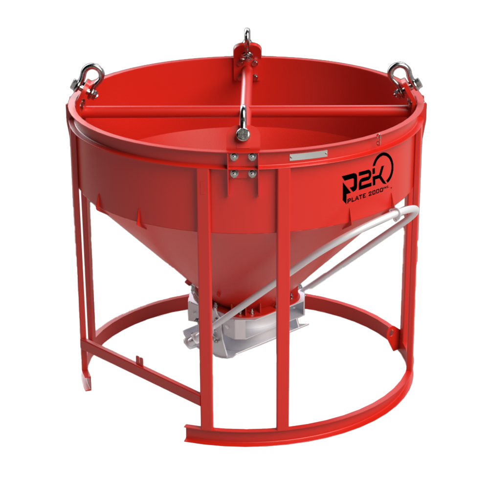 P2K-CBS-400 LARGE STEEL BUCKET 4 CU.YD.