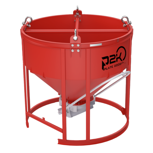 Plate 2000 - Steel Concrete Bucket - P2K-CBS-400