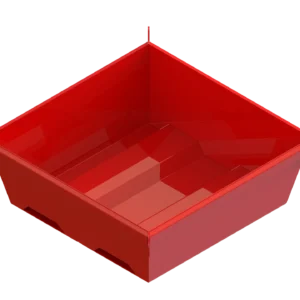 Plate 2000 - Washout pan 72x72x24