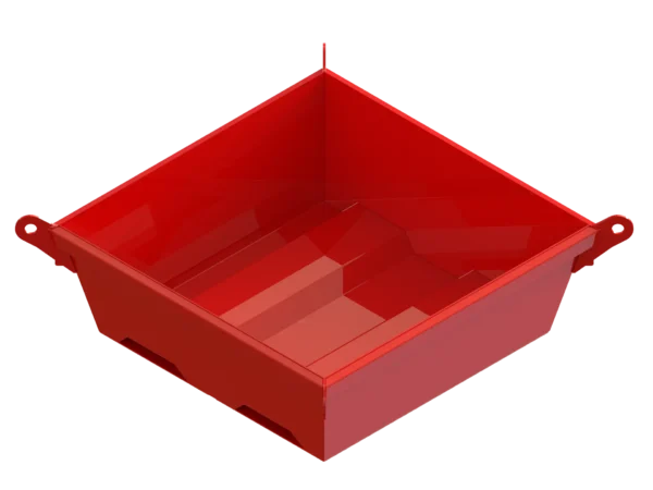 Plate 2000 - Washout pan 72x72x24